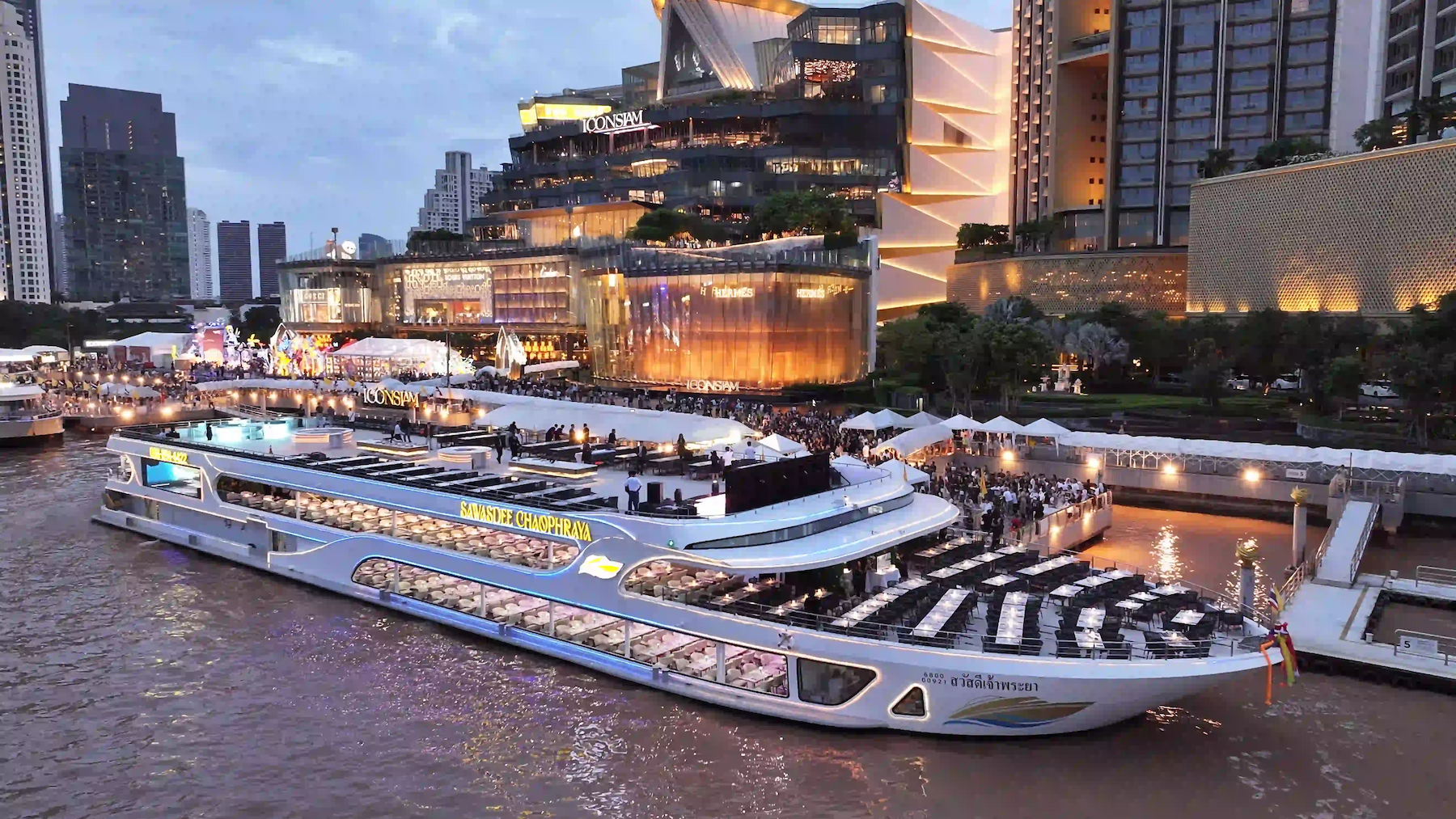 Sunset Dinner Cruise over Chao Phraya River Bangkok