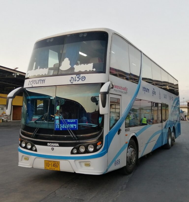 Bus tickets, pick up from hotel to bus station